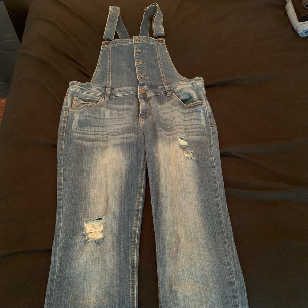 Material Girl Denim Overalls